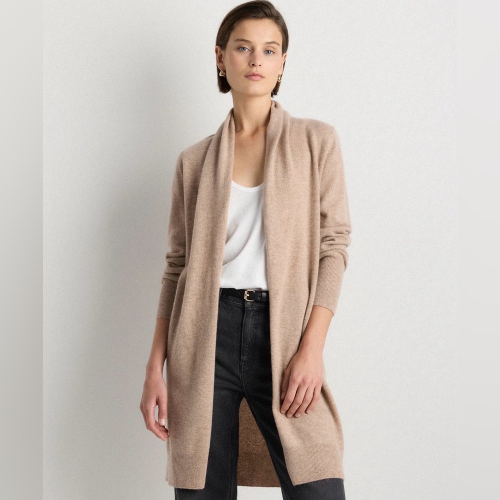 Quince | Mongolian Cashmere Duster Cardigan
Sweater